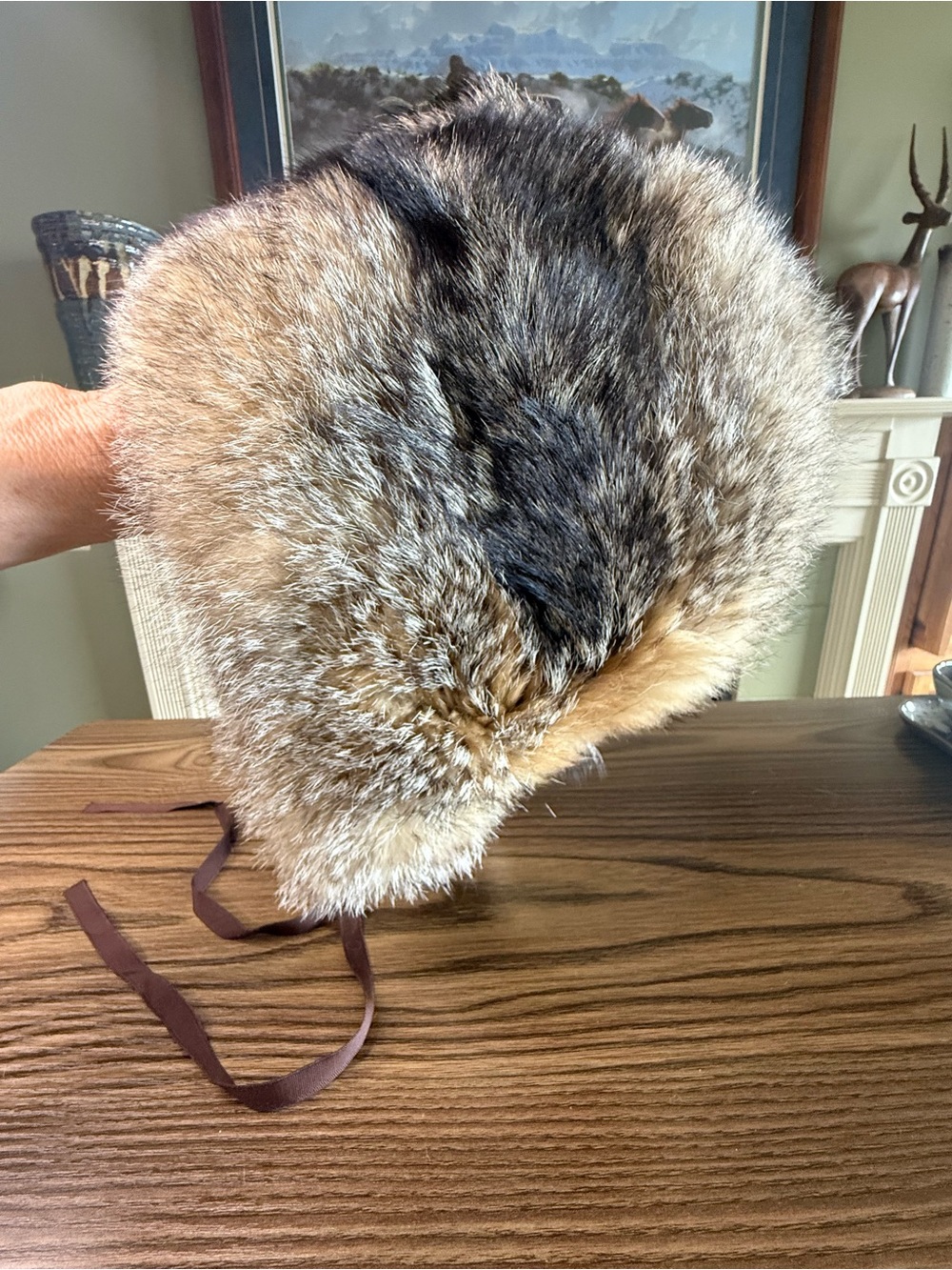Vintage Saks Fifth Avenue In-House Millinery Fur Hat-like new